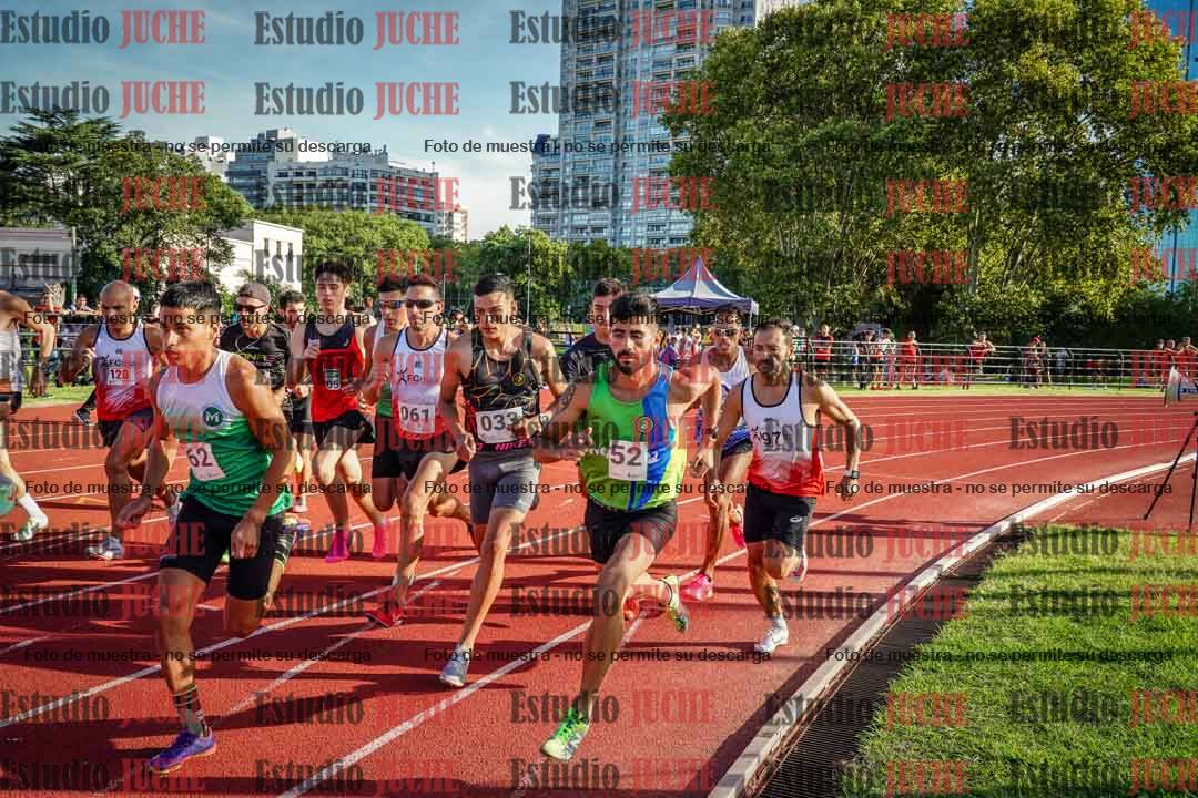 Fotos de los 1500 m llanos de varones