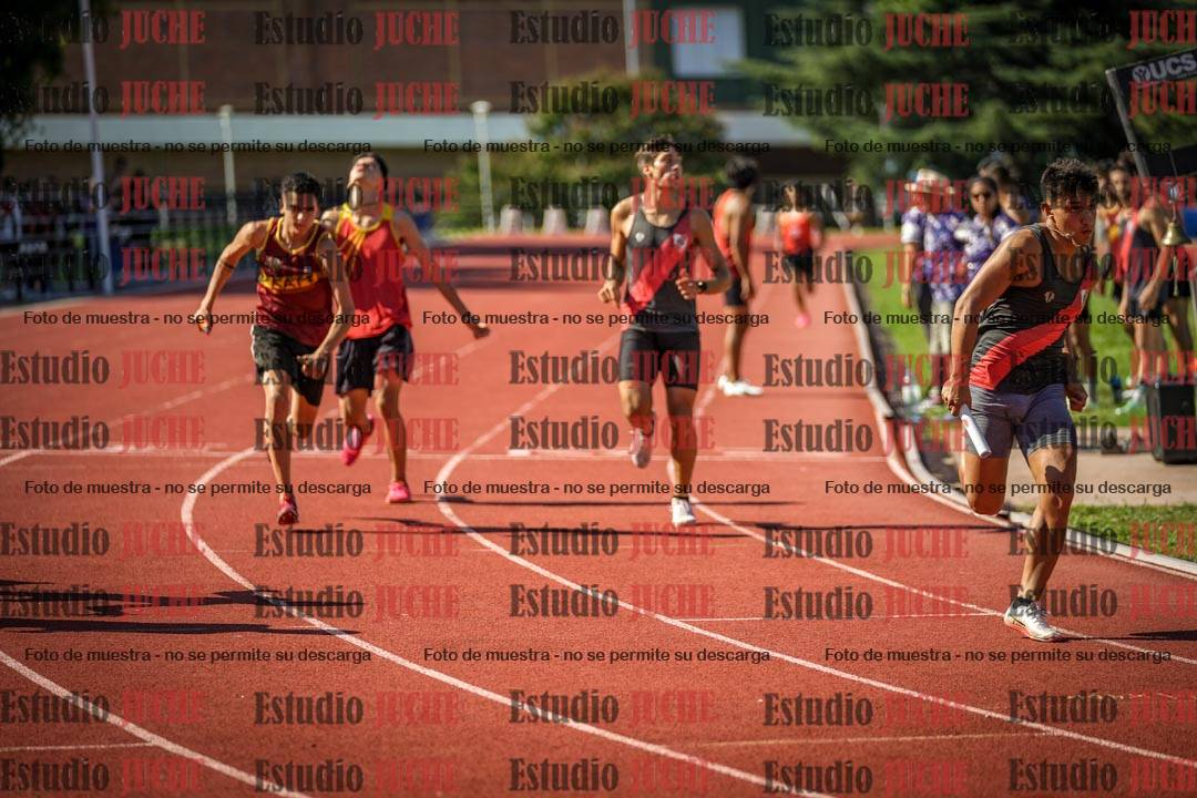 Fotos de las postas 4x400 m llanos de varones