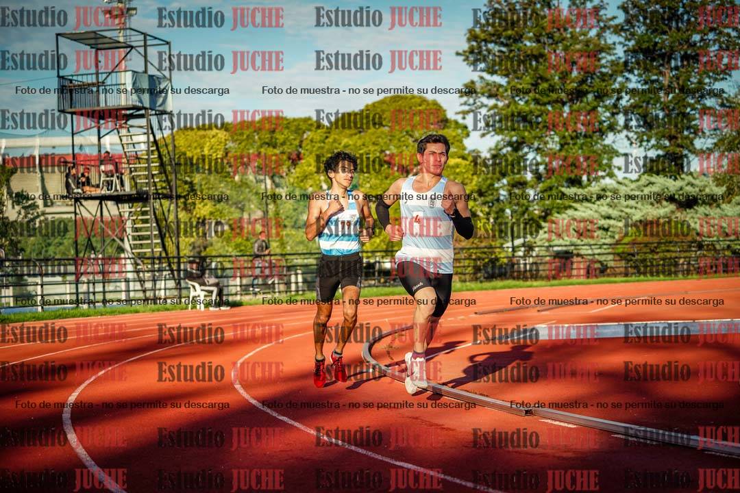 Fotos de los 1500 m llanos de varones