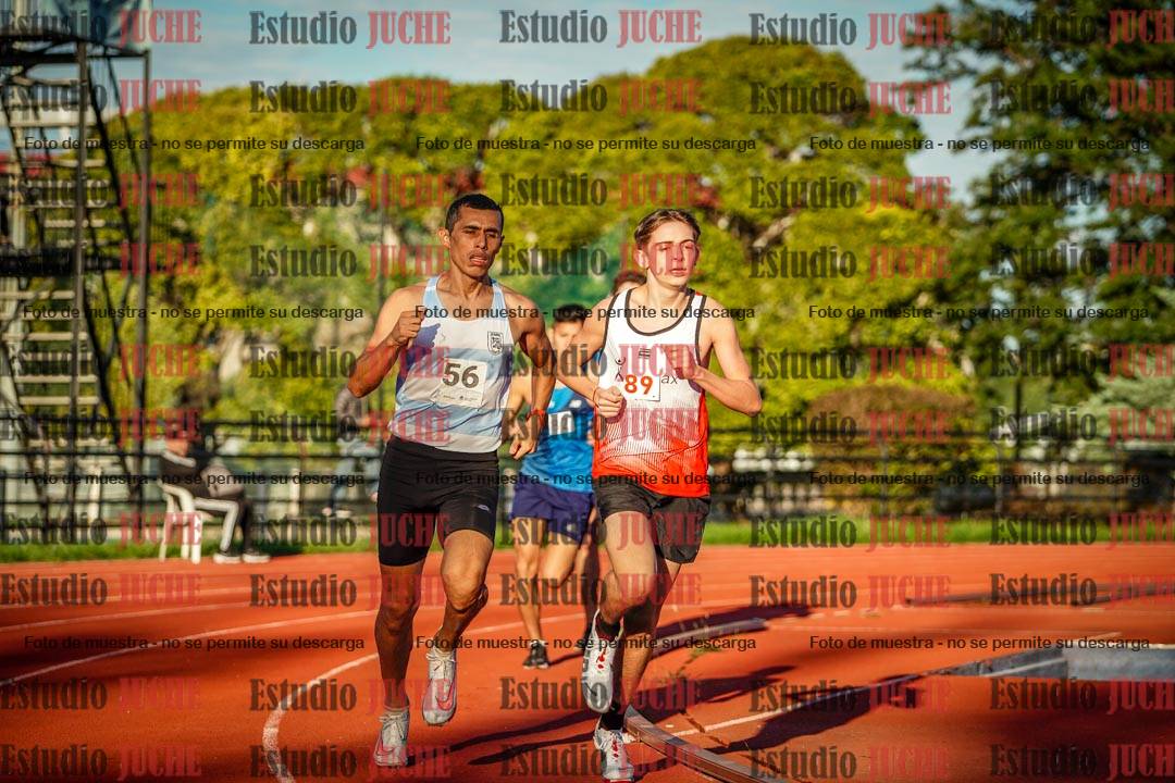 Fotos de los 1500 m llanos de varones