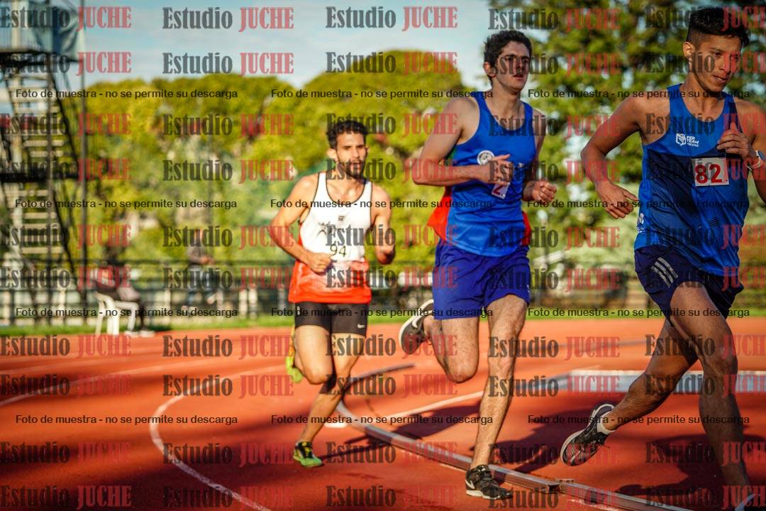 Fotos de los 1500 m llanos de varones
