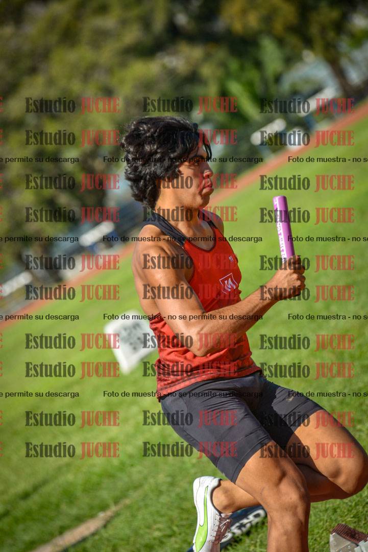 Fotos de las postas 4x400 m llanos de varones
