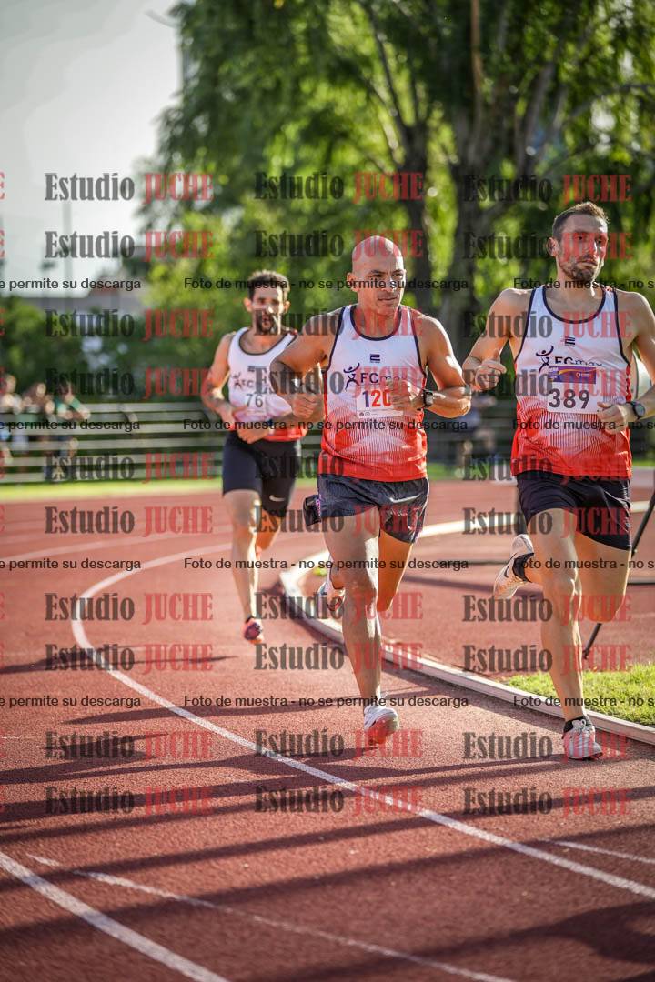 Fotos de los 1500 m llanos de varones