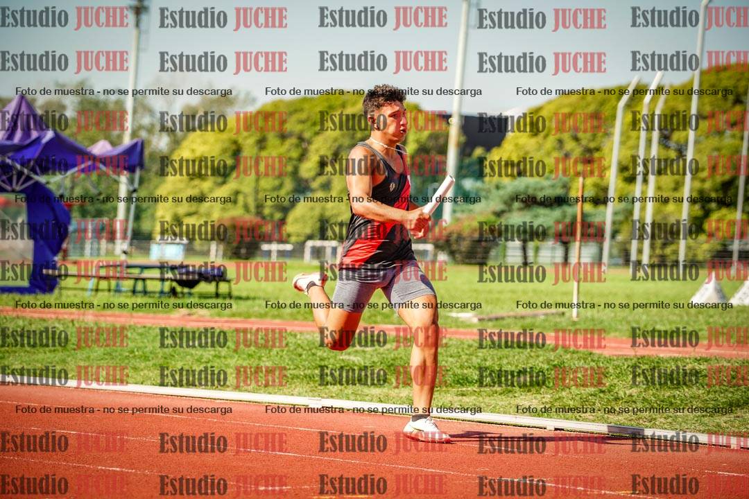 Fotos de las postas 4x400 m llanos de varones