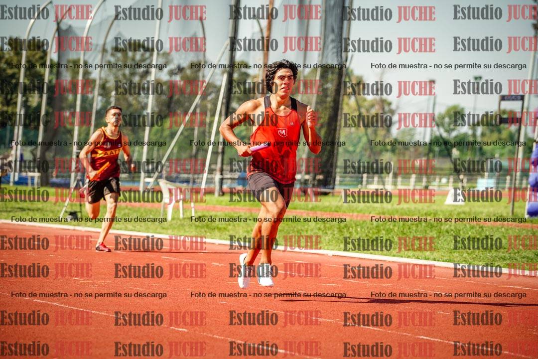 Fotos de las postas 4x400 m llanos de varones