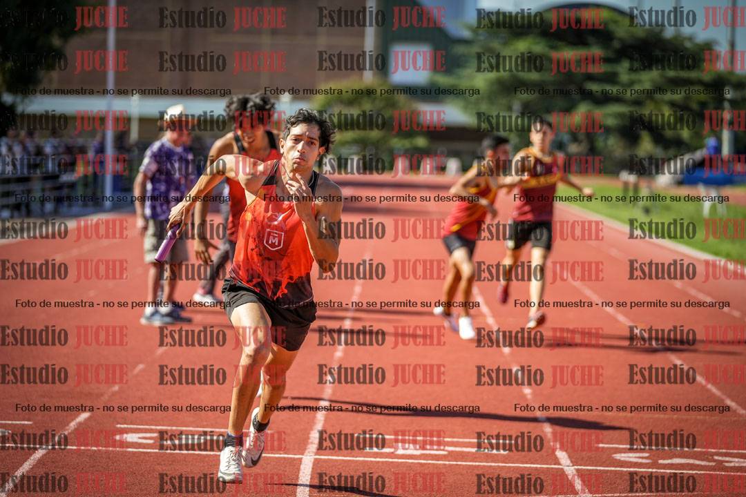 Fotos de las postas 4x400 m llanos de varones