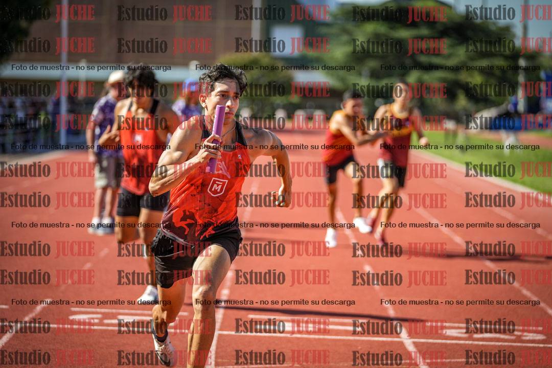 Fotos de las postas 4x400 m llanos de varones