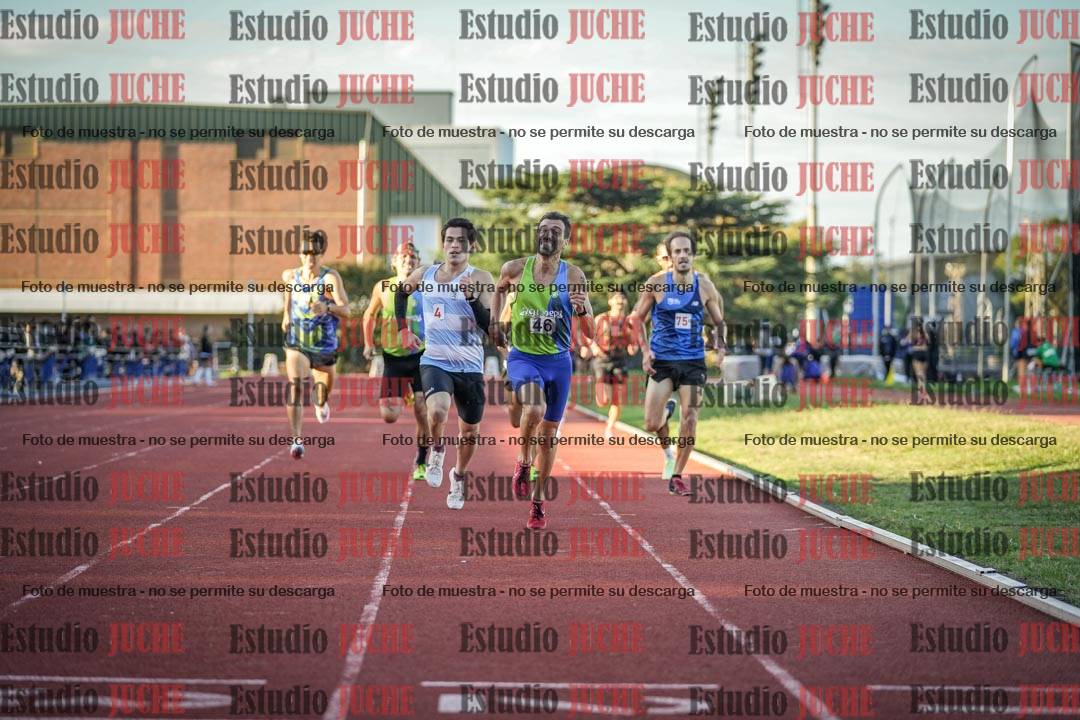 Fotos de los 1500 m llanos de varones