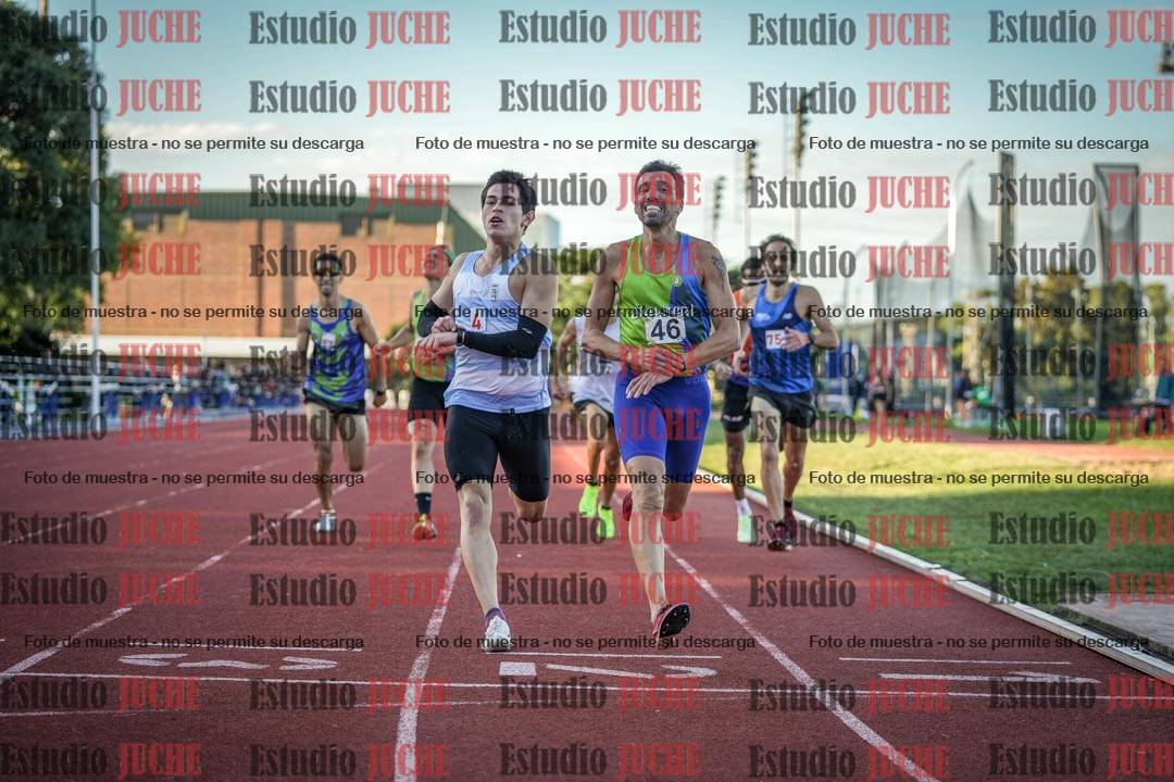 Fotos de los 1500 m llanos de varones