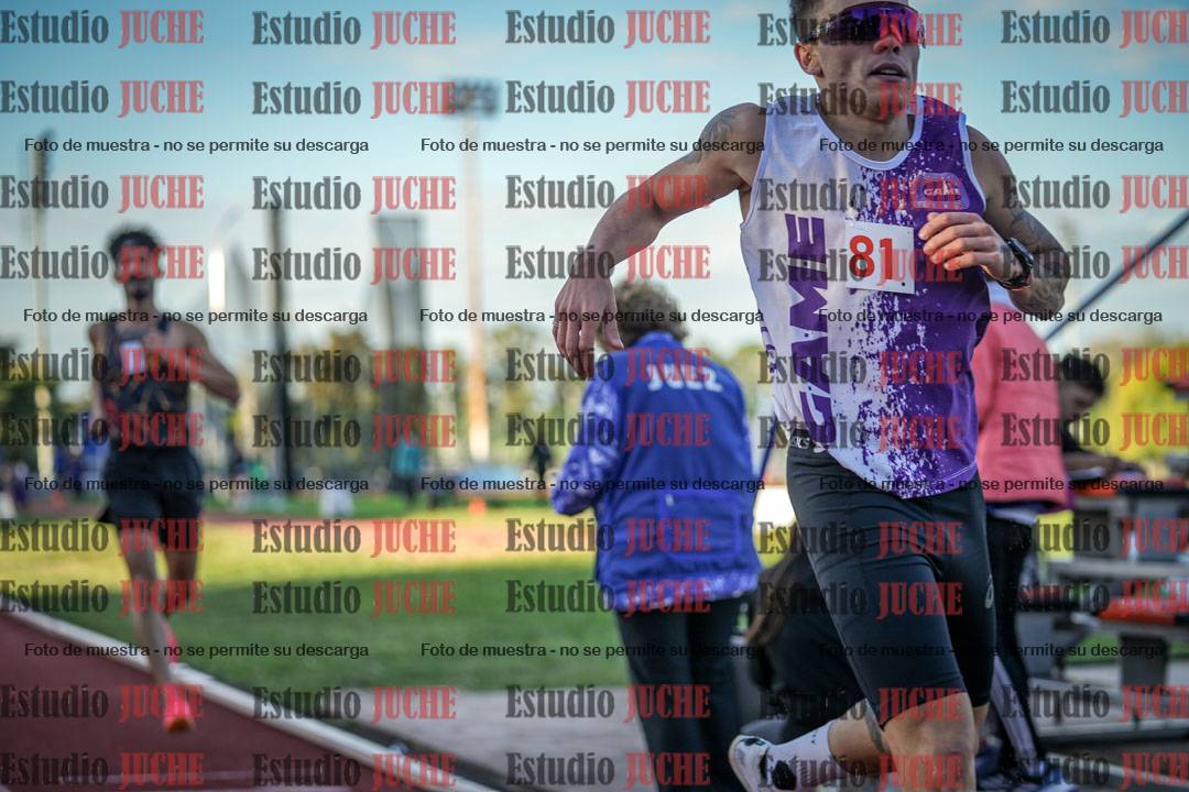 Fotos de los 1500 m llanos de varones