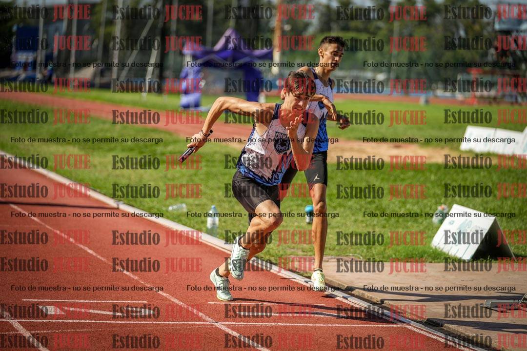 Fotos de las postas 4x400 m llanos de varones