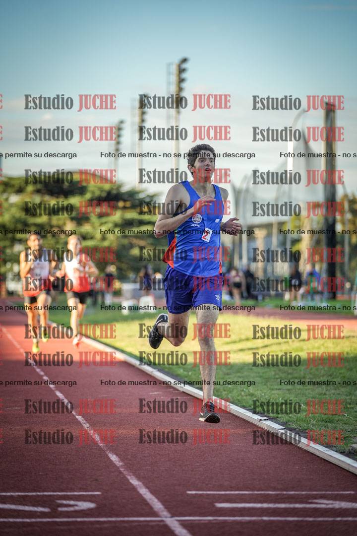 Fotos de los 1500 m llanos de varones