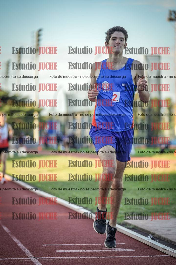 Fotos de los 1500 m llanos de varones