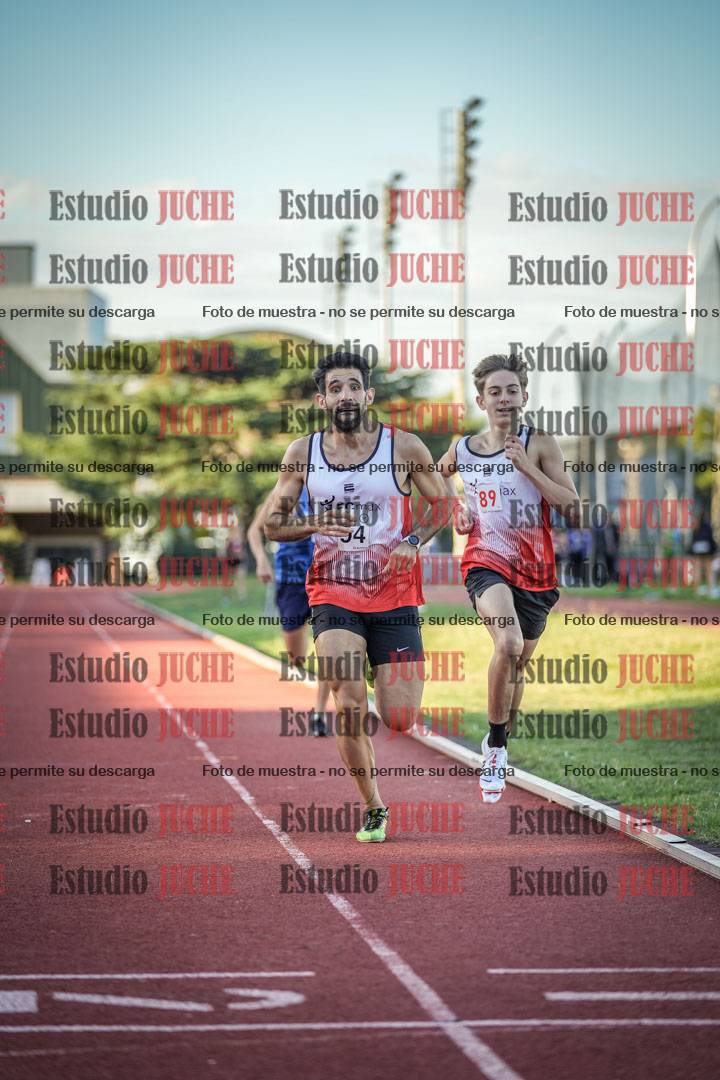 Fotos de los 1500 m llanos de varones