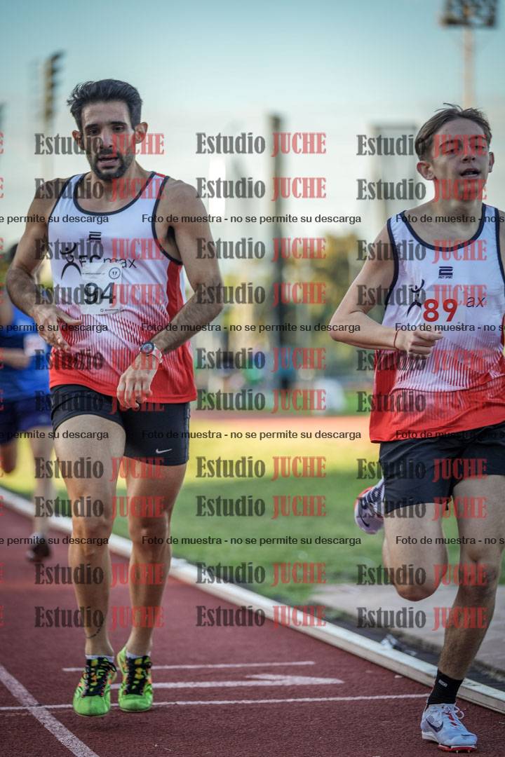 Fotos de los 1500 m llanos de varones