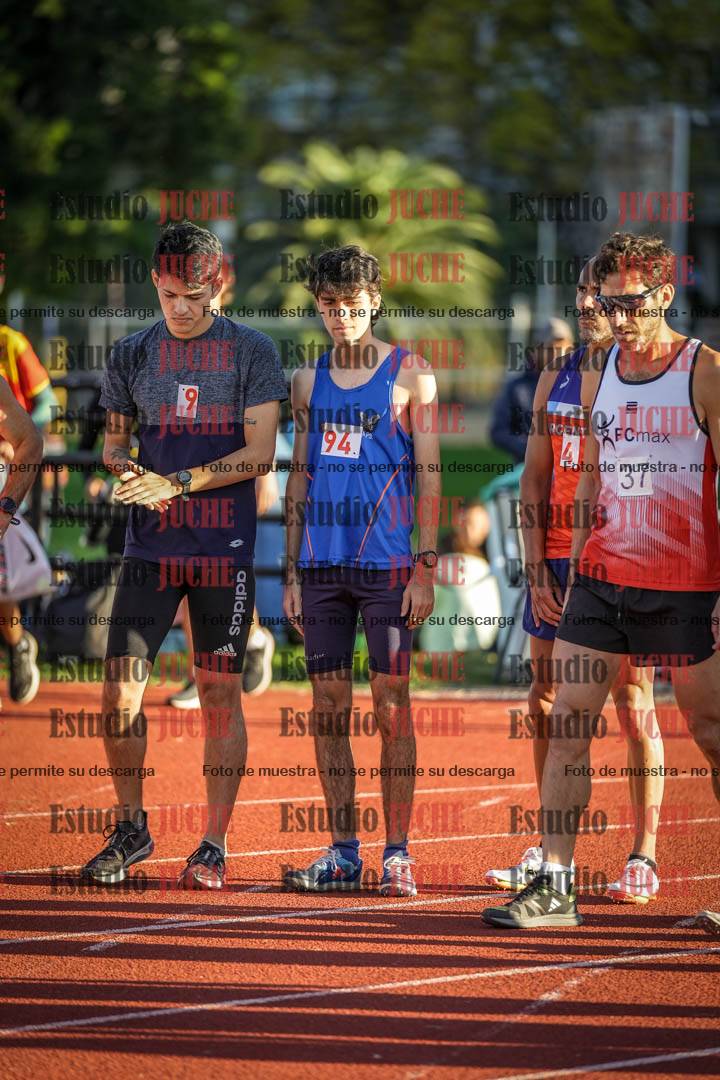 Fotos de los 1500 m llanos de varones