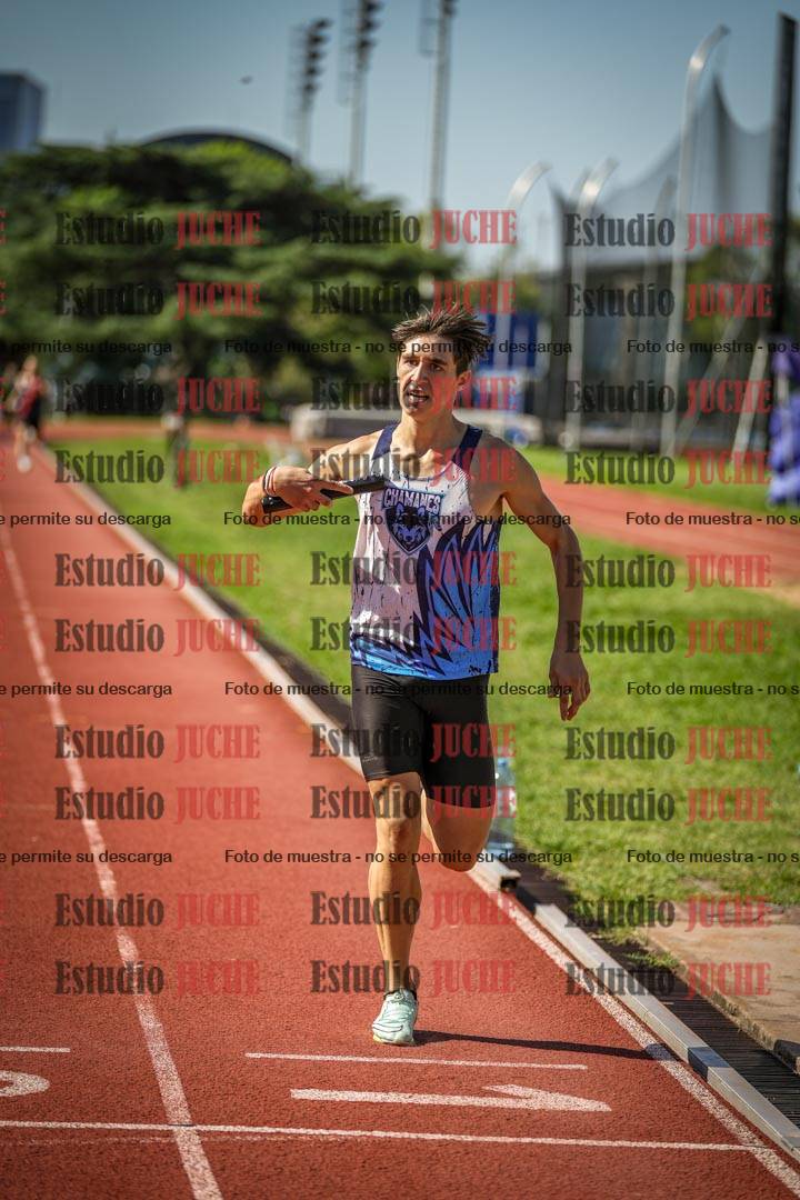 Fotos de las postas 4x400 m llanos de varones