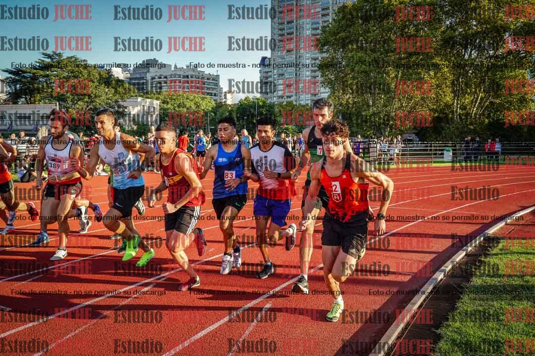 Fotos de los 1500 m llanos de varones