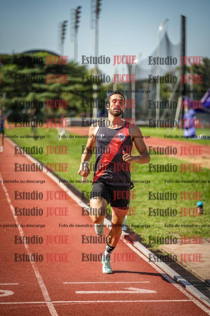 Fotos de las postas 4x400 m llanos de varones