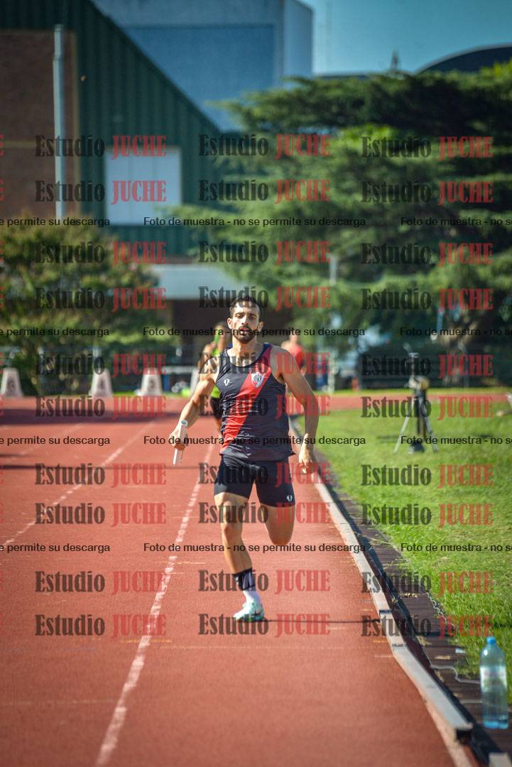 Fotos de las postas 4x400 m llanos de varones