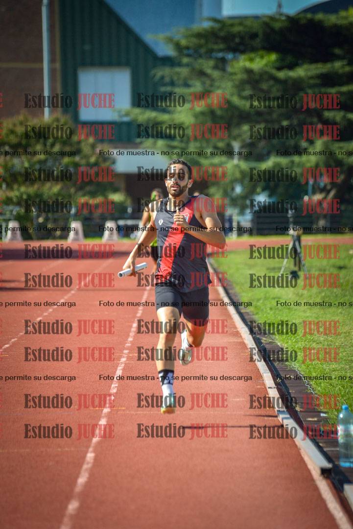 Fotos de las postas 4x400 m llanos de varones