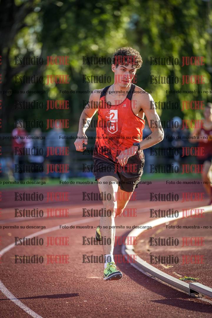 Fotos de los 1500 m llanos de varones