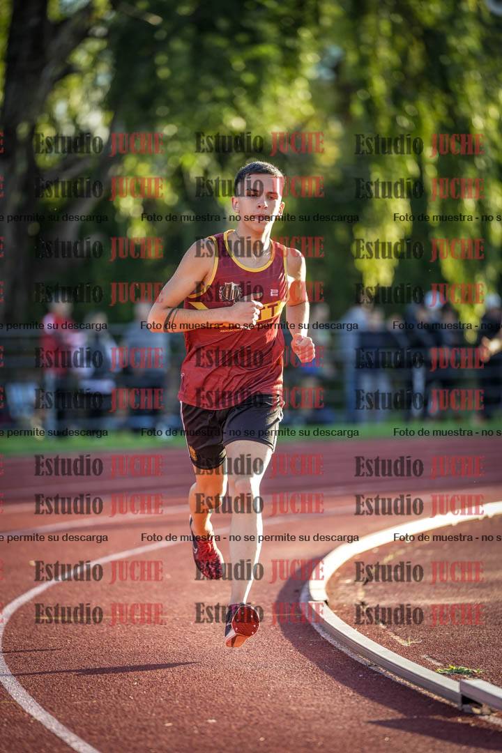 Fotos de los 1500 m llanos de varones
