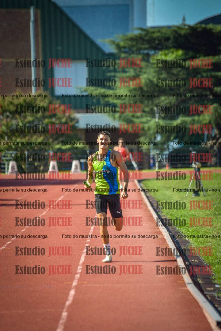 Fotos de las postas 4x400 m llanos de varones