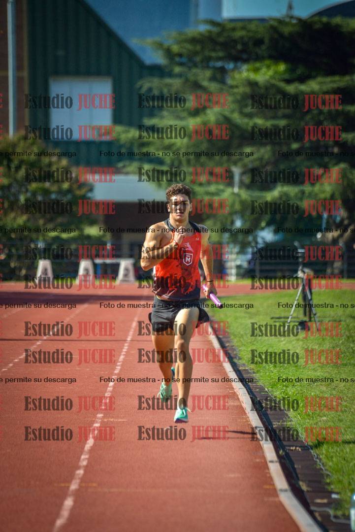 Fotos de las postas 4x400 m llanos de varones