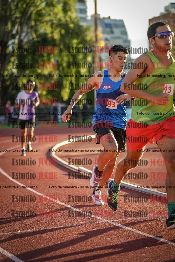 Fotos de los 1500 m llanos de varones