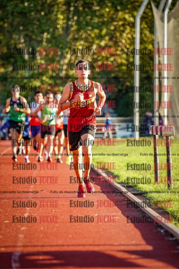 Fotos de los 1500 m llanos de varones