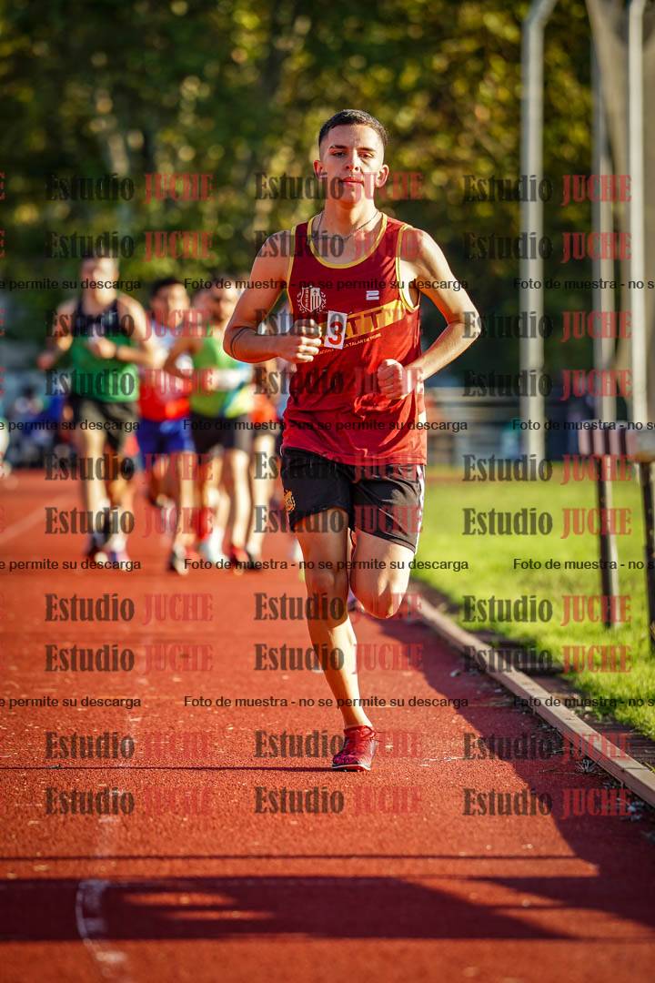 Fotos de los 1500 m llanos de varones