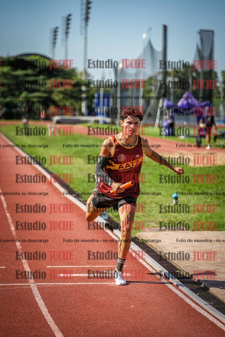 Fotos de las postas 4x400 m llanos de varones