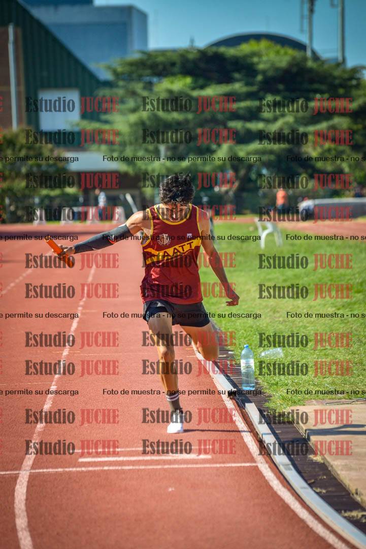 Fotos de las postas 4x400 m llanos de varones