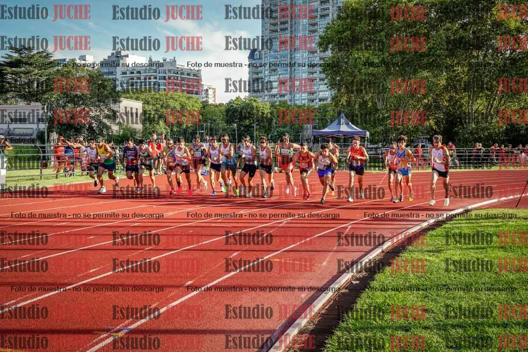 Fotos de los 1500 m llanos de varones
