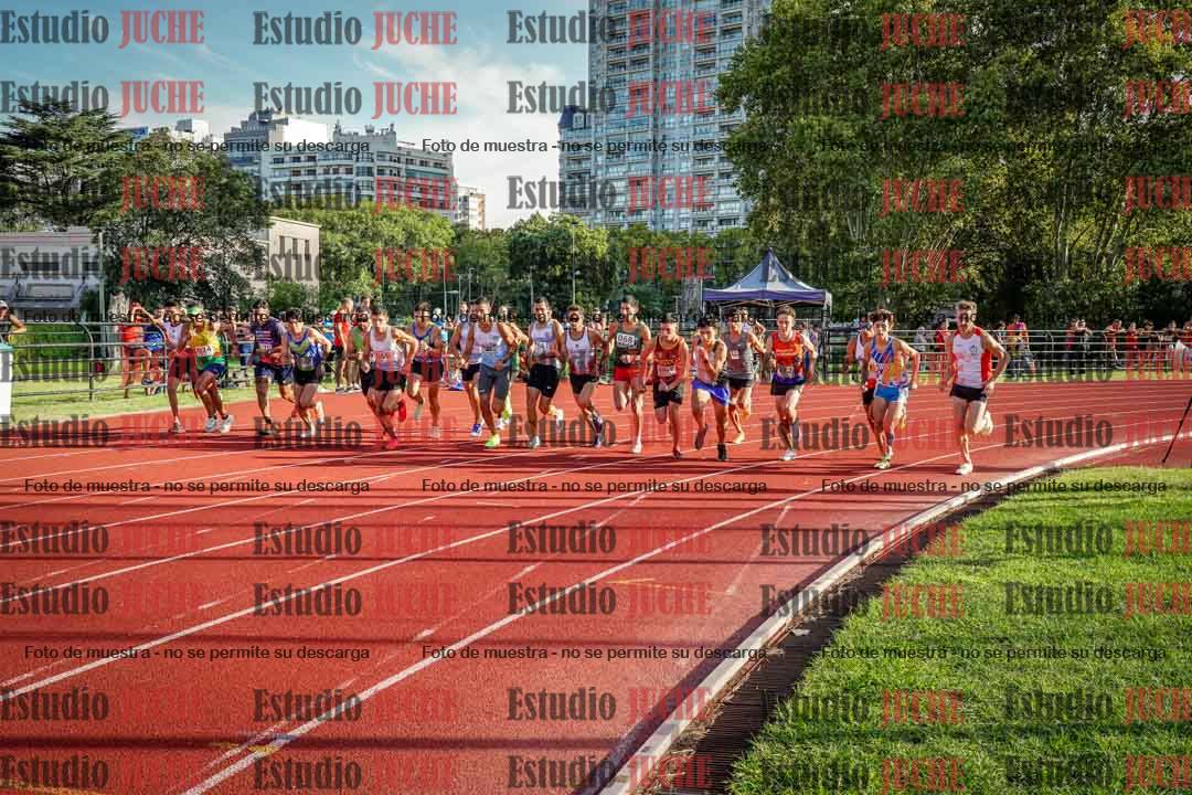 Fotos de los 1500 m llanos de varones