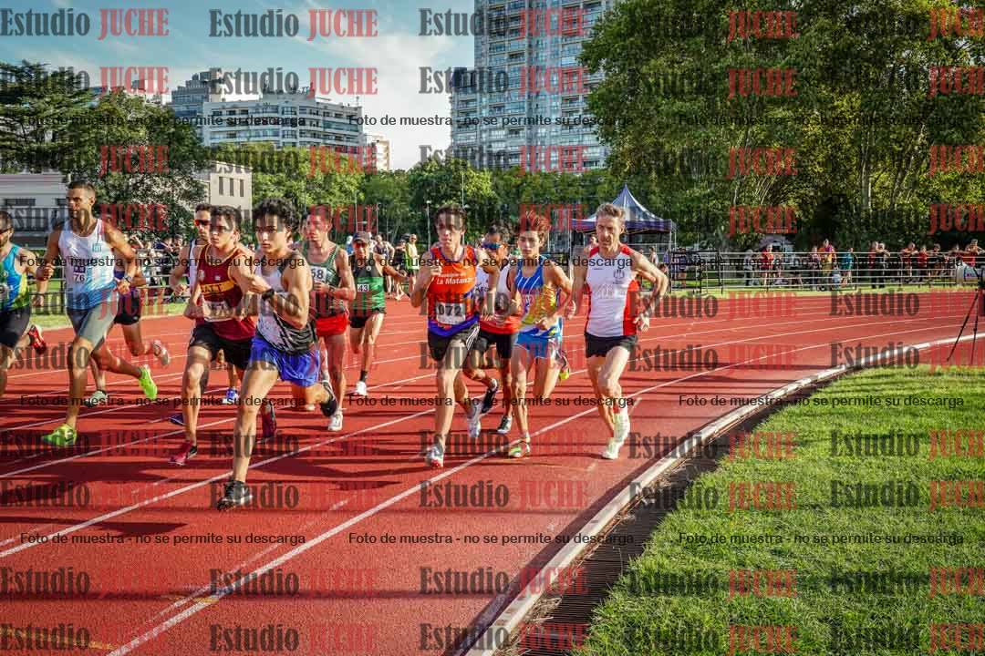 Fotos de los 1500 m llanos de varones