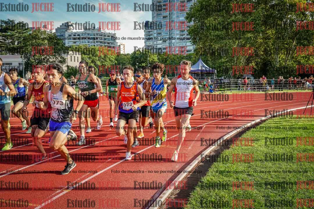 Fotos de los 1500 m llanos de varones