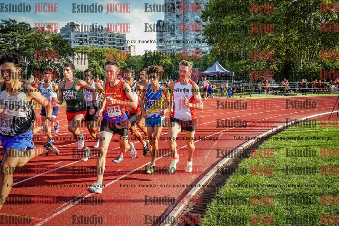 Fotos de los 1500 m llanos de varones