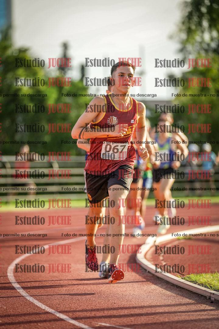 Fotos de los 1500 m llanos de varones
