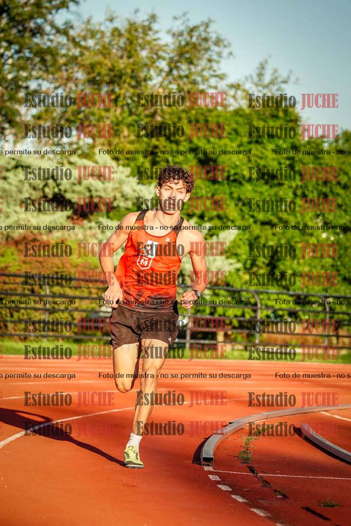 Fotos de los 1500 m llanos de varones