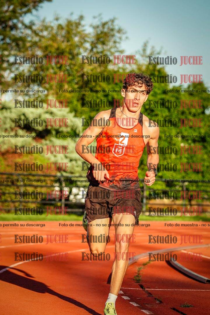 Fotos de los 1500 m llanos de varones