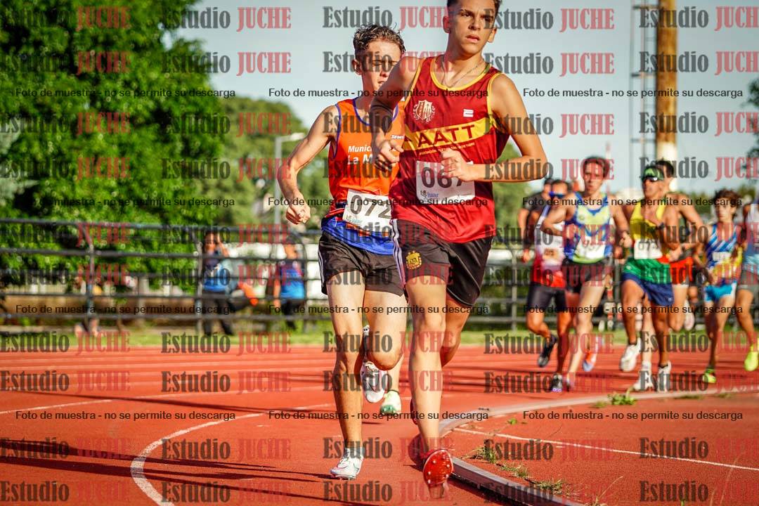 Fotos de los 1500 m llanos de varones