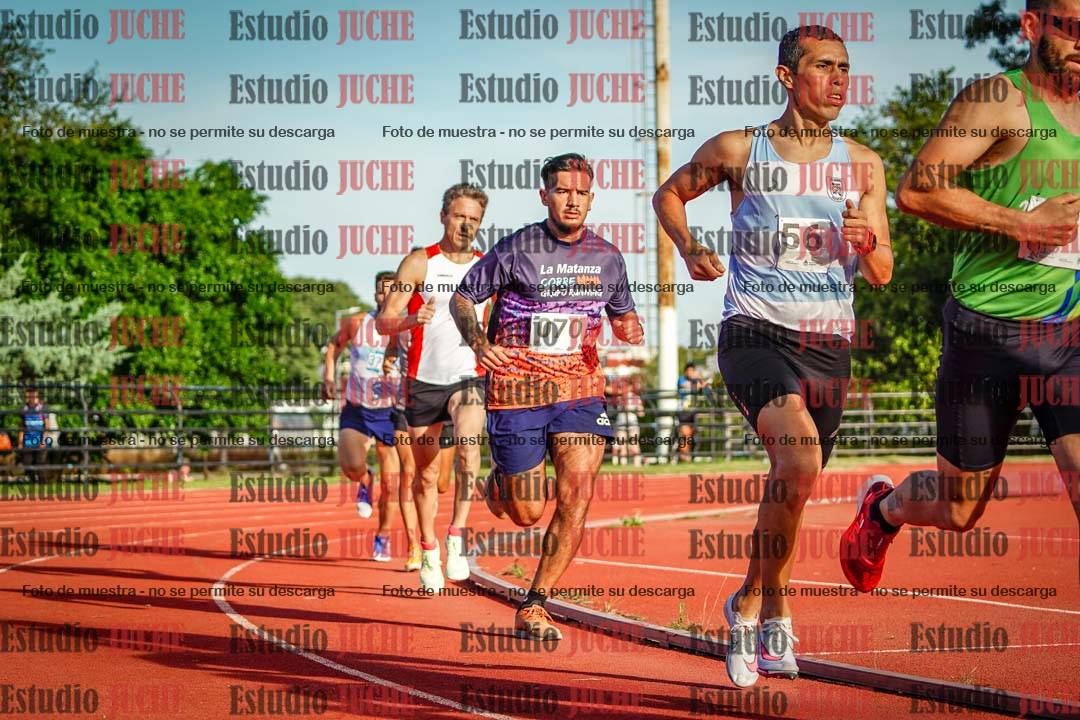 Fotos de los 1500 m llanos de varones