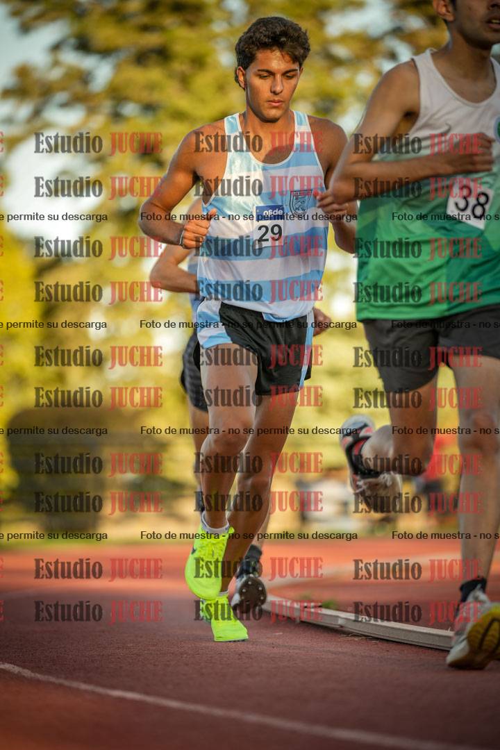 Fotos de los 3000 m llanos de varones