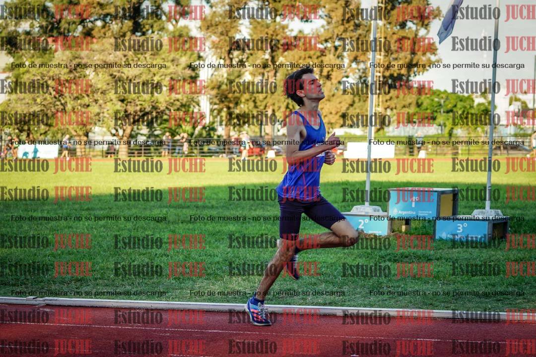 Fotos de los 1500 m llanos de varones