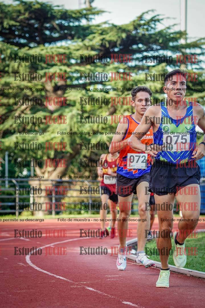 Fotos de los 1500 m llanos de varones