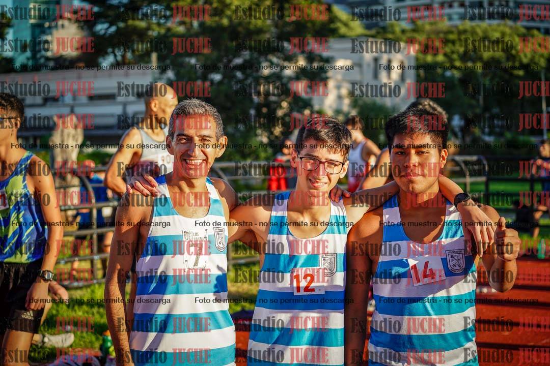 Fotos de los 1500 m llanos de varones