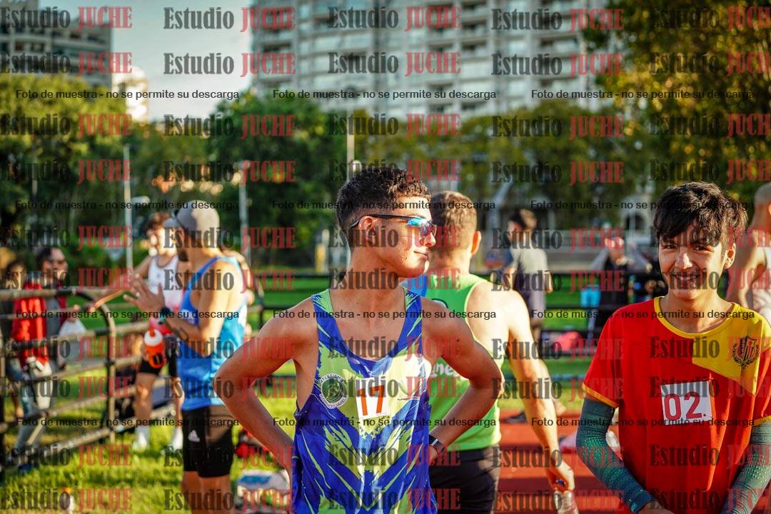 Fotos de los 1500 m llanos de varones