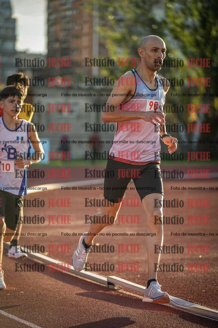 Fotos de los 1500 m llanos de varones
